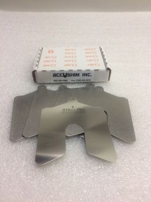 3" x 3" (B) Replacement Shim Pack